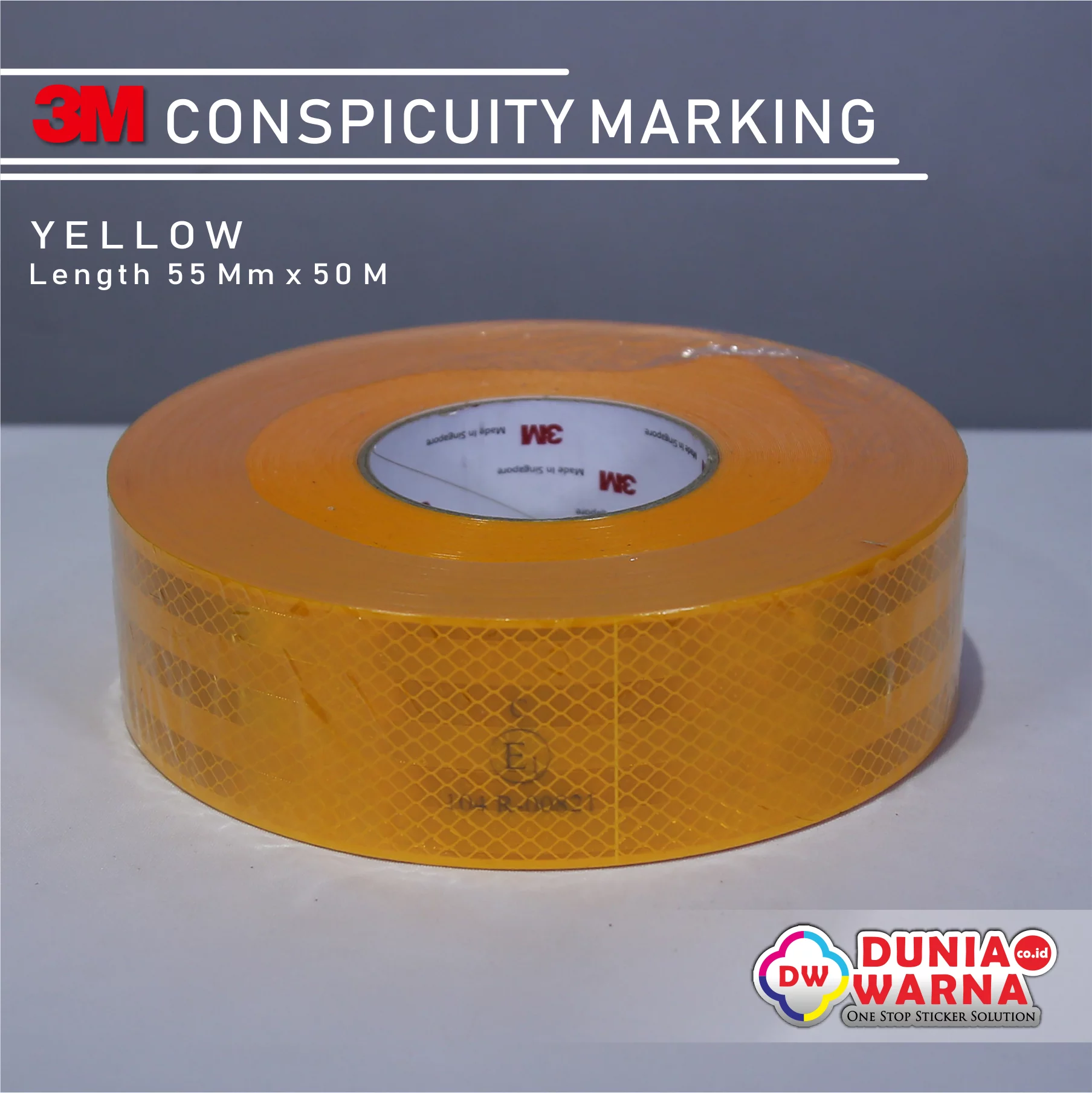 3M 983-11 YELLOW Conspicuity Marking Tape ECE 104R Mark Reflective