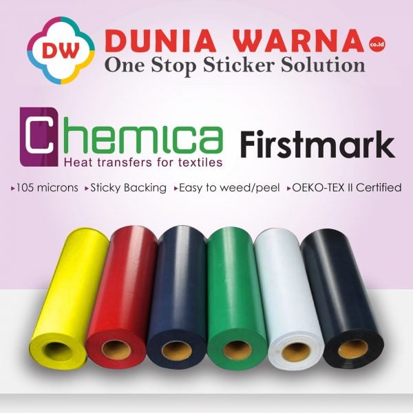 Chemica Firstmark PVC Dunia Warna Stiker Agen Polyflex Murah Bagus Berkualitas