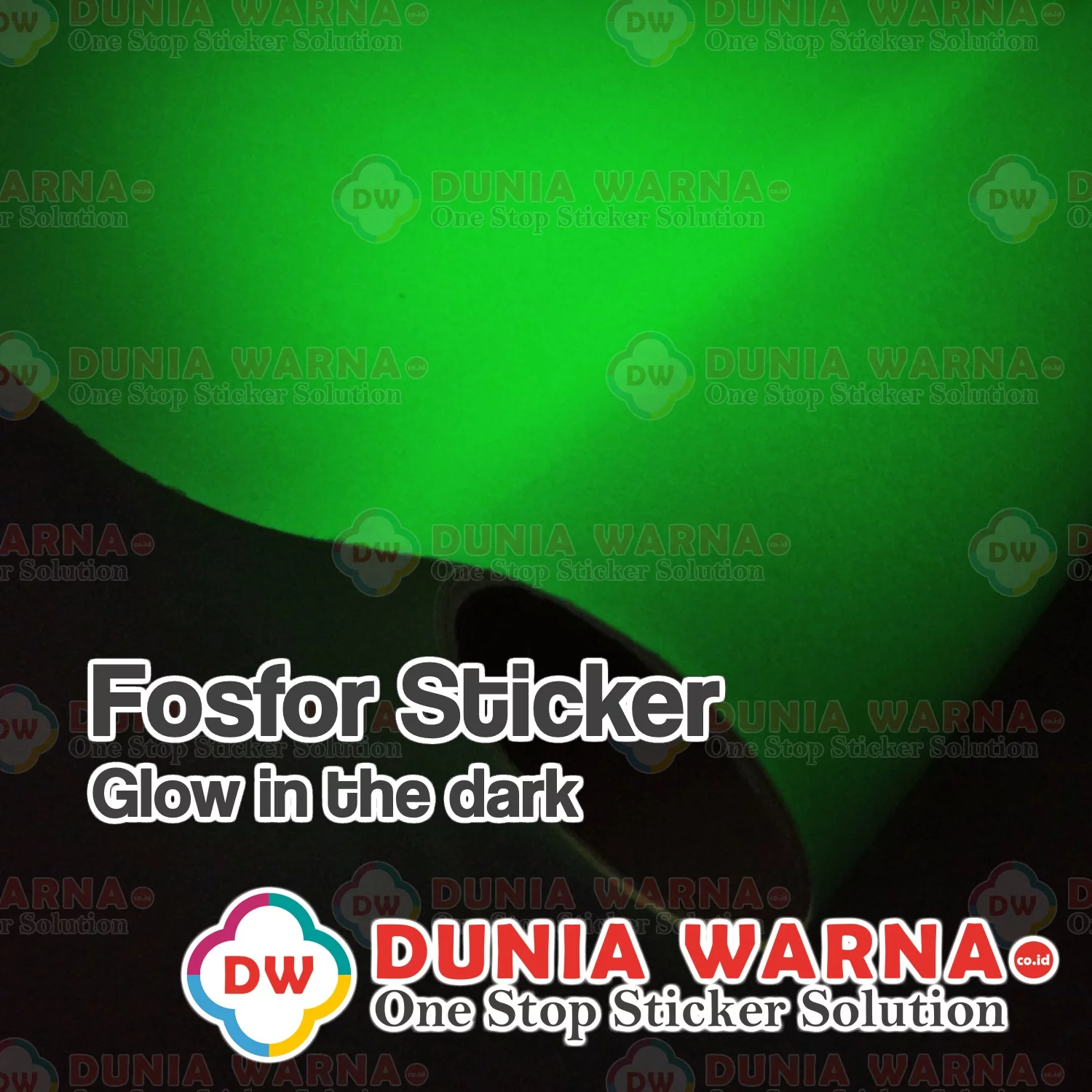 Stiker Glow In The Dark Fosfor Luminous Photoluminescent - Image 2