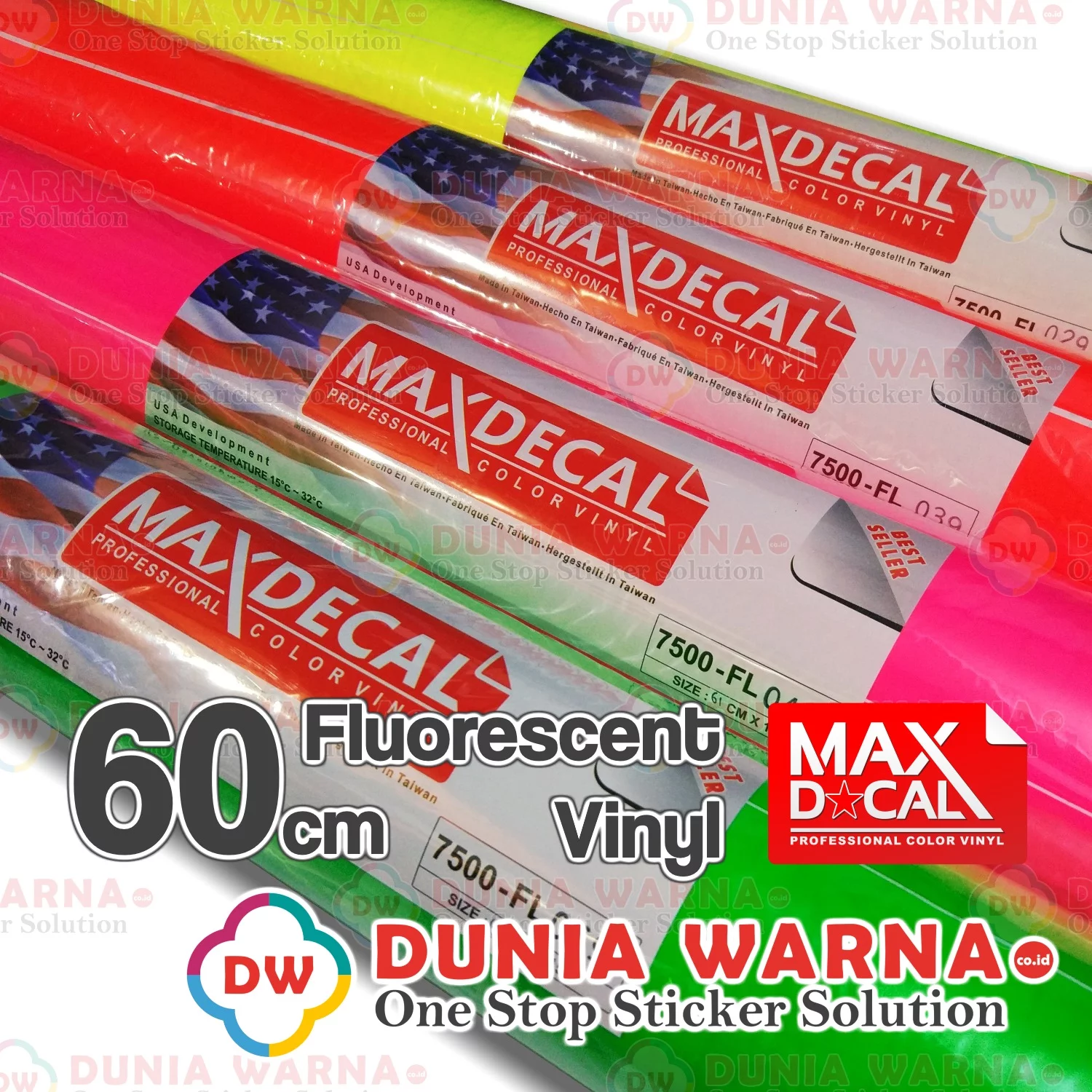 MAXDECAL FL Series Stabilo Vinyl Sticker