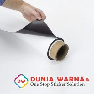 Magnet Sheet Dengan Printable White Matte Vinyl