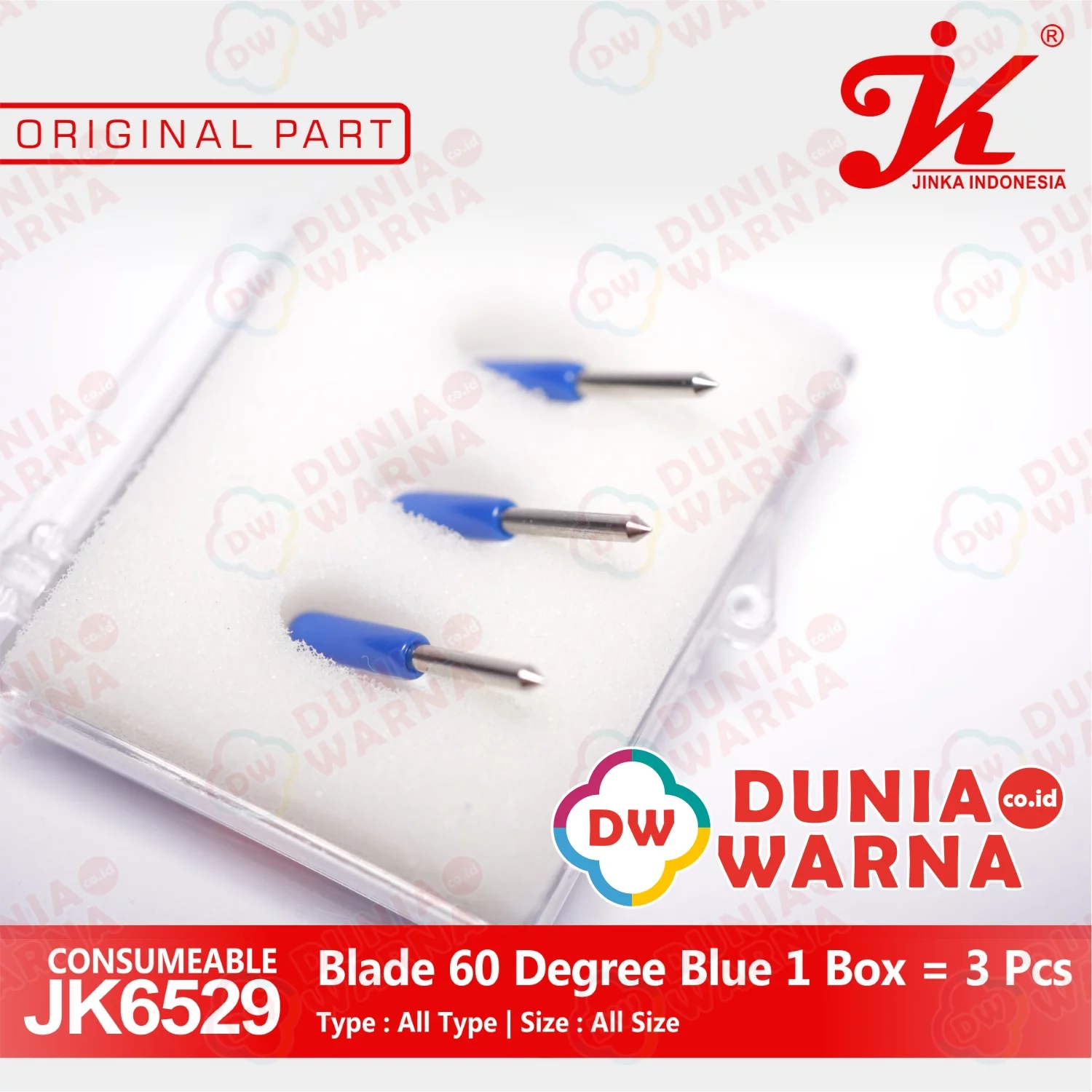 Roland Blade Jinka Blue Cap Mata Pisau Cutting Dunia Warna
