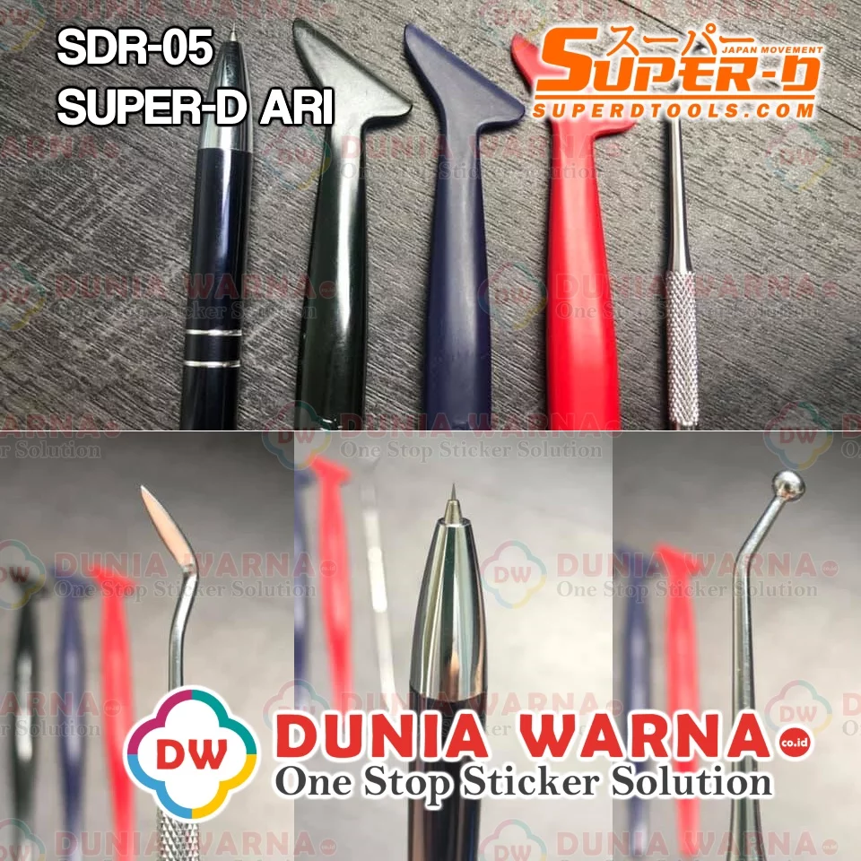 SUPER-D TOOLS SDR-05 ARI PROFESSIONAL FINISHING WRAP KIT JAPAN QUALITY