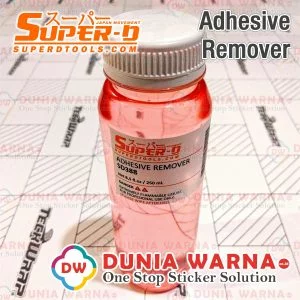 Super-D Adhesive Remover Pembersih Bekas Lem Stiker